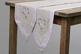 RUNNER L150CM.COTONE LAVANDA