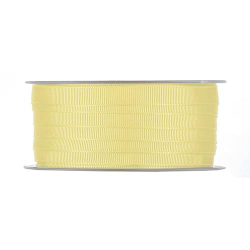 NASTRO GROS GRAIN 5MM. 100MT.LT YELLOW