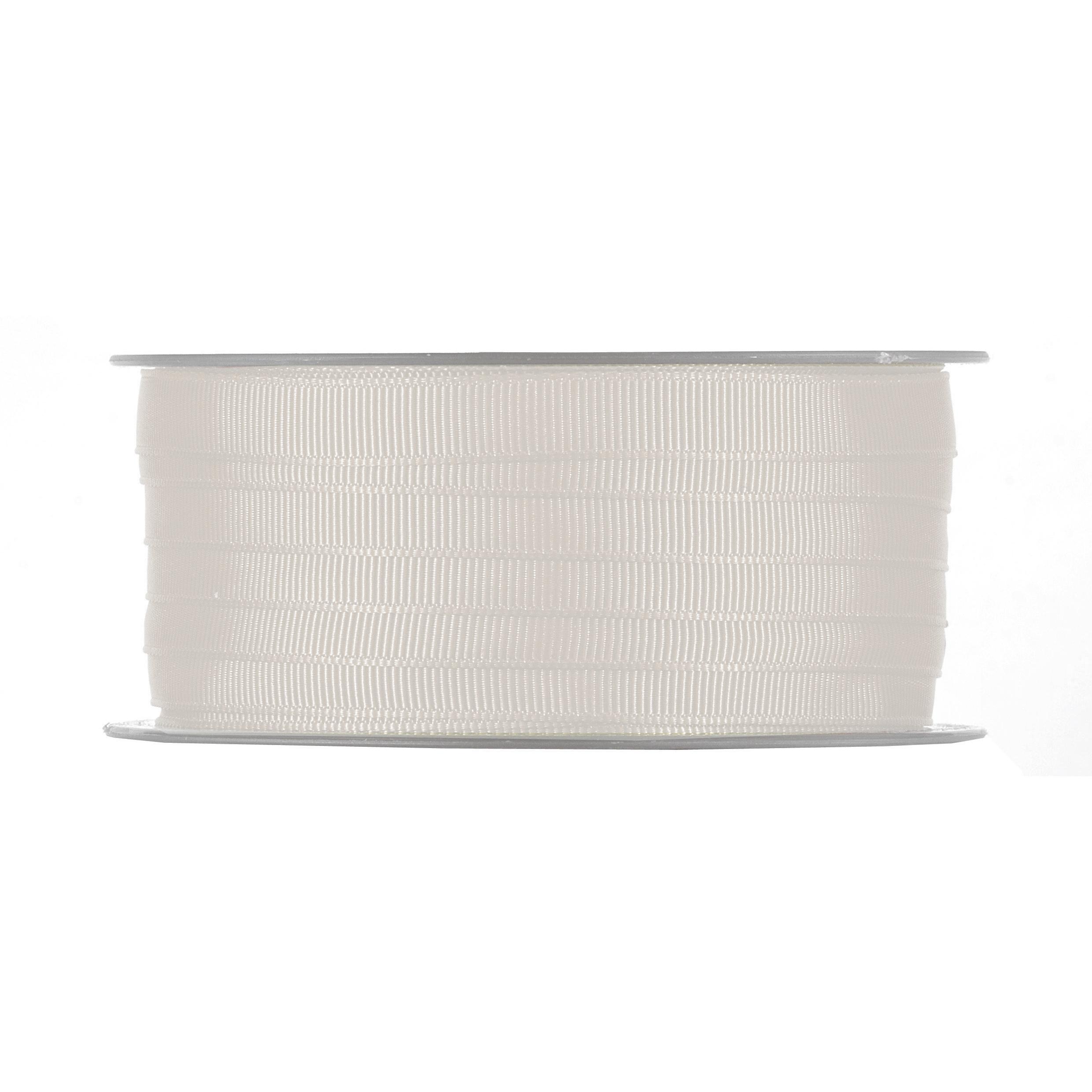 NASTRO GROS GRAIN 5MM. 100MT.PERLA