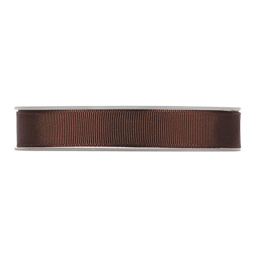 NASTRO GROS GRAIN 15MM. 20MT.DK BROWN