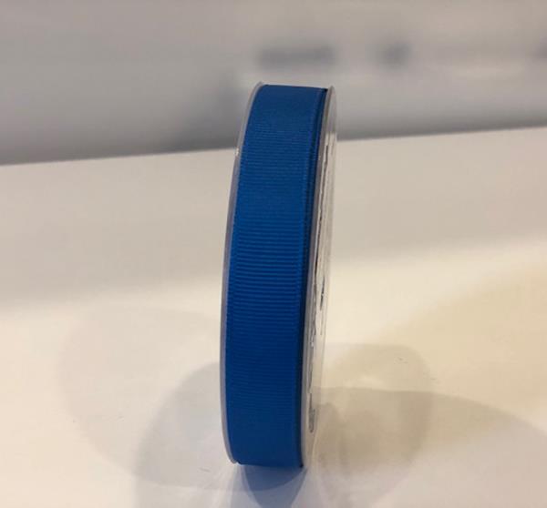 NASTRO GROS GRAIN 15MM. 20MT.VICTORIA BLUE