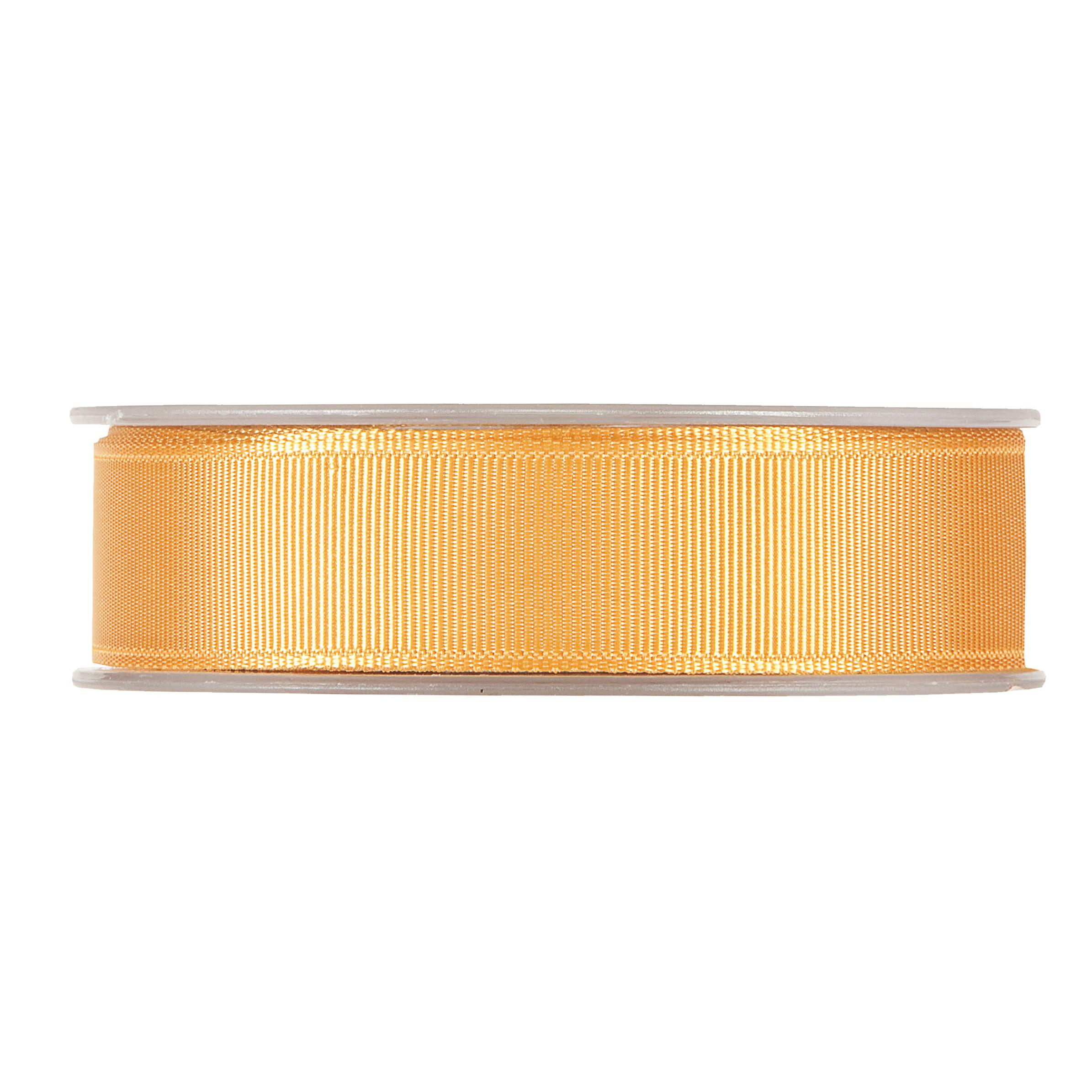 NASTRO GROS GRAIN 25MM. 20MT.GOLD.CRM