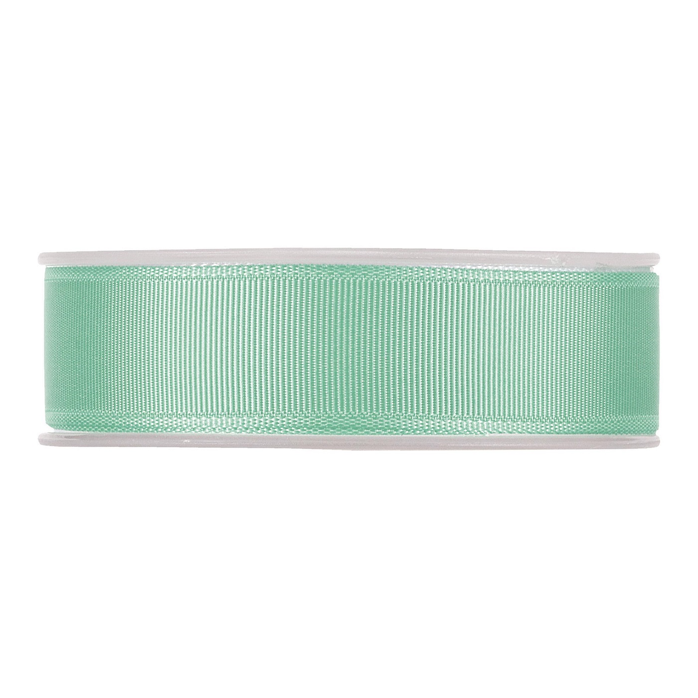 NASTRO GROS GRAIN 25MM. 20MT.WATER GREEN