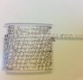 CADENTE STRASS 5MM.X3MT.