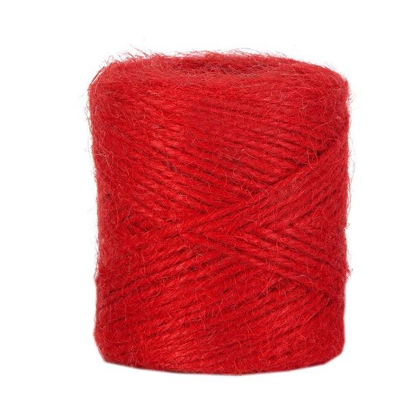 STRING JUTA 2MM. 100GR. ROSSO