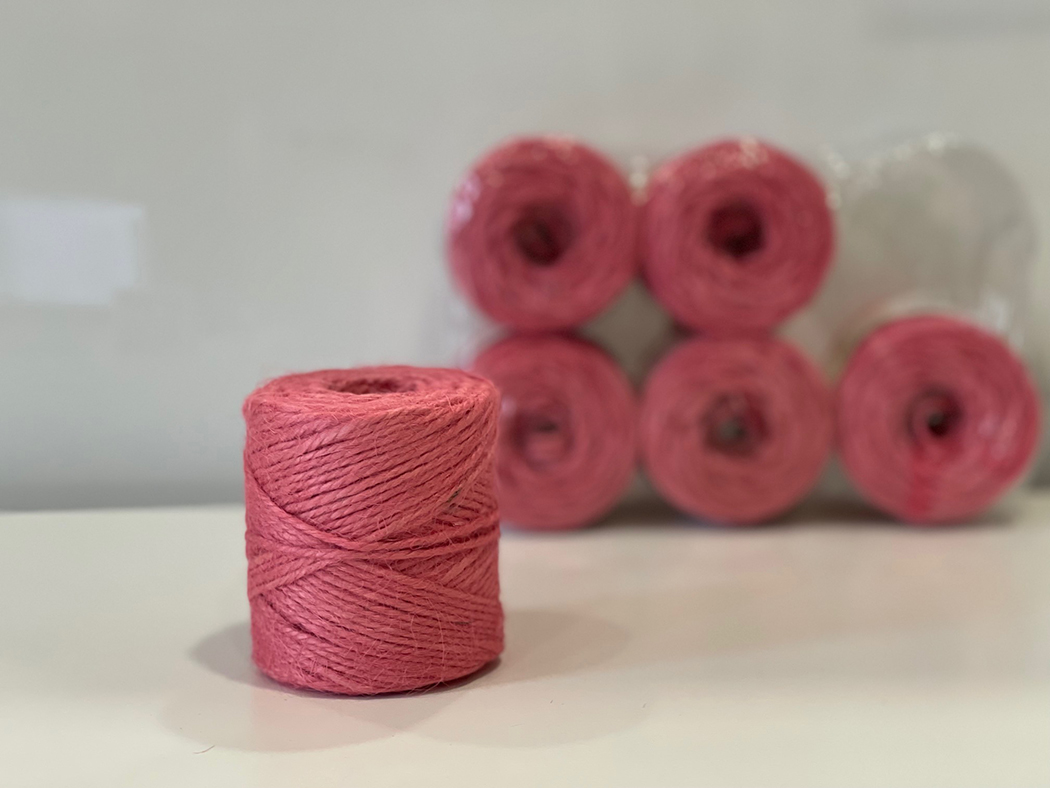 STRING JUTA 2MM. 100GR. DK PINK