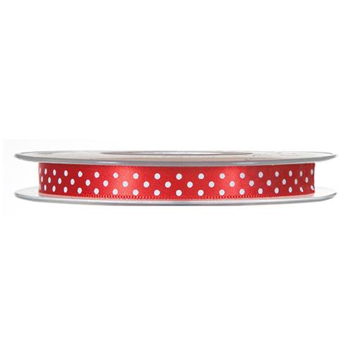 NASTRO POIS RASO 10MM.20MT.ROSSO