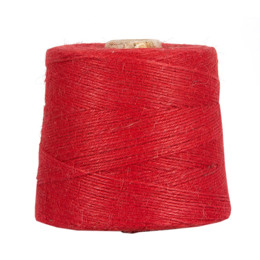 STRING JUTA 2MM. 1KG. ROSSO