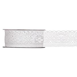 ROMANCE RIBBON 40MM X20MT WHITE