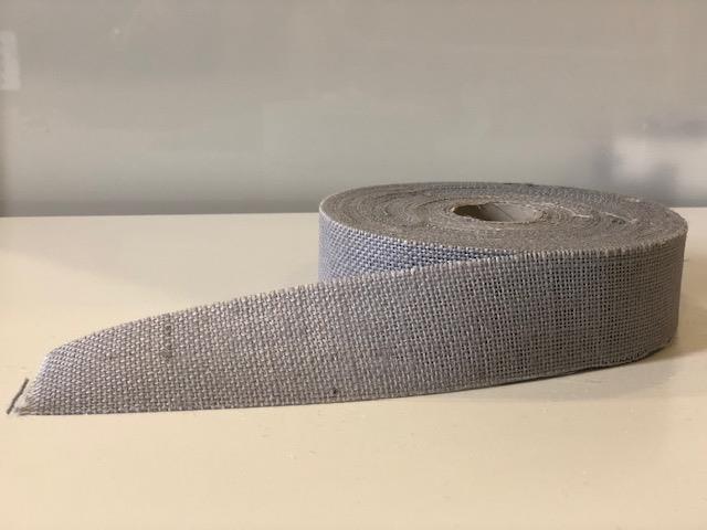 NASTRO JUTA CALCUTTA 5CM.25MT.GRIGIO
