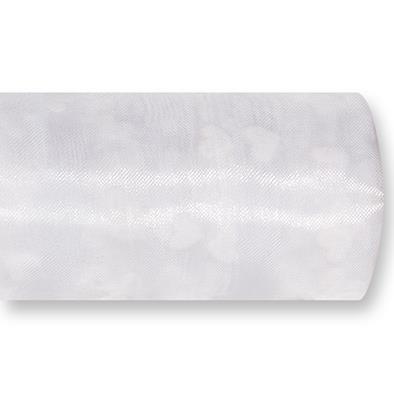 ORGANZA C/CUORICINI 300MM. 5MT. BIANCO