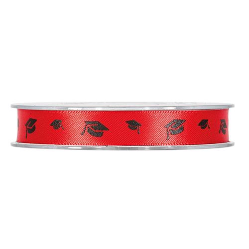 NASTRO LAUREA 15MM.25MT. RED/BLACK
