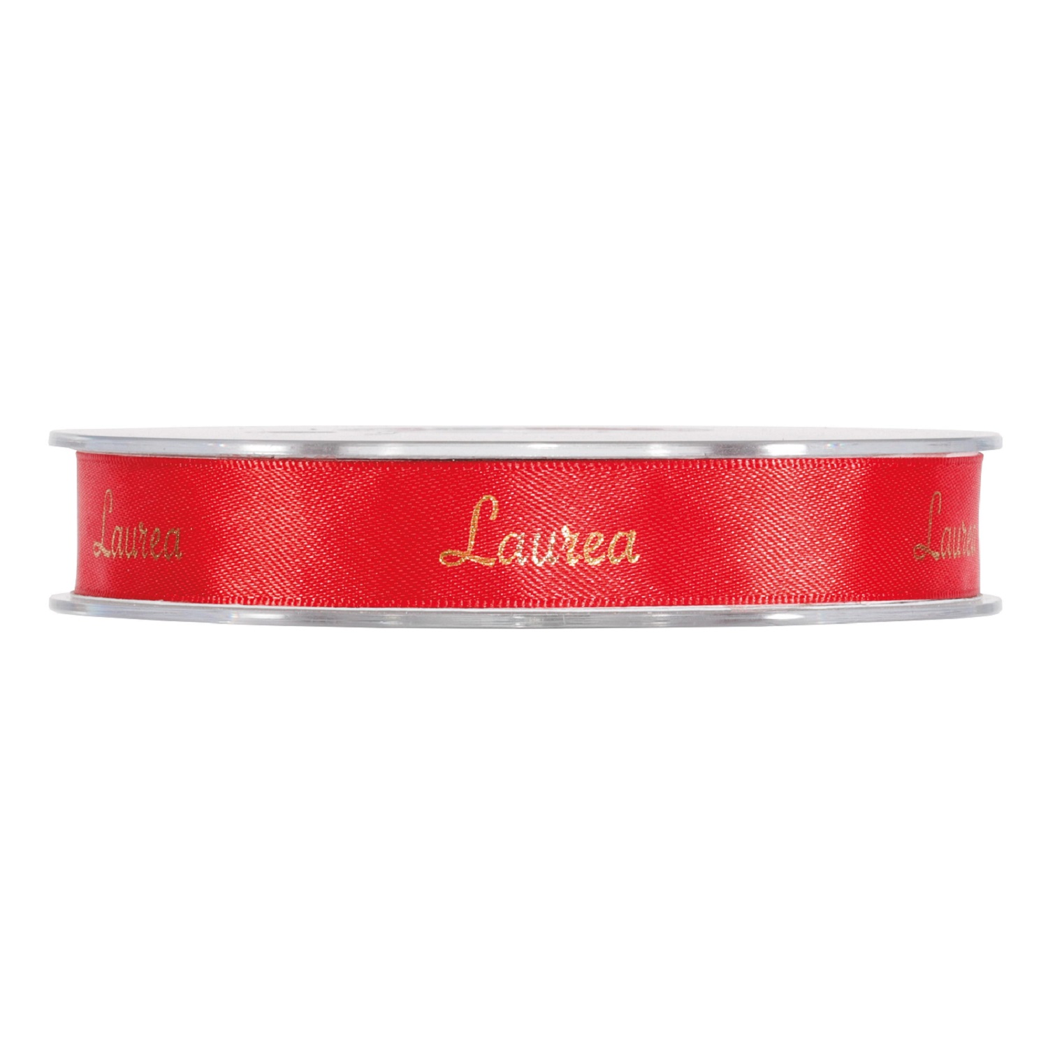 NASTRO LAUREA 15MM.25MT. RED/GOLD