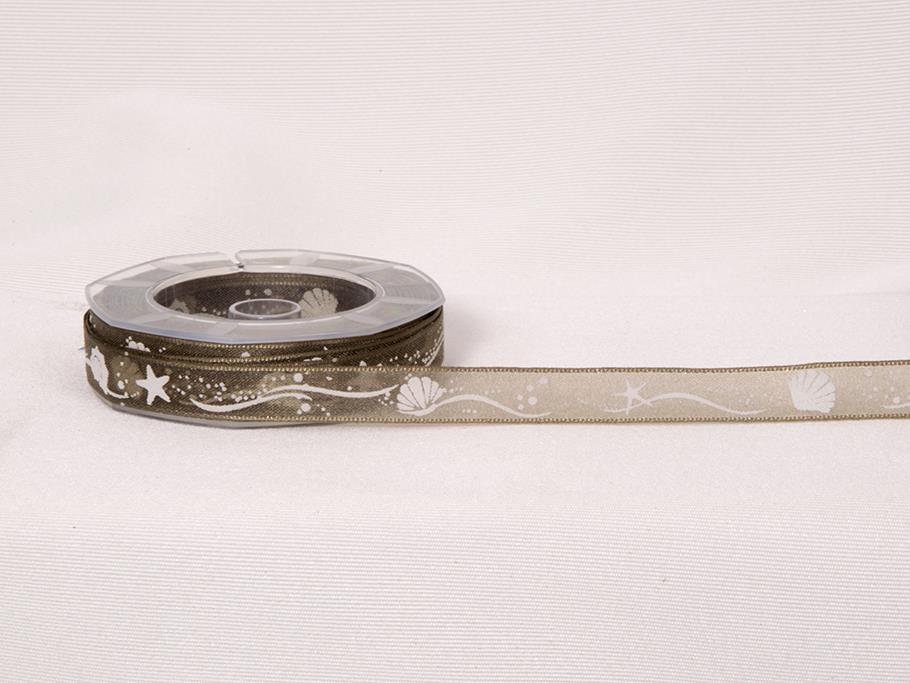 NASTRO VELO MARE 15MM. 10MT. TORTORA