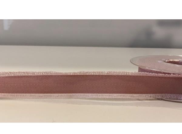 NASTRO FRANGE 25MM. 15MT. OLD PINK