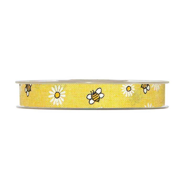 NASTRO MARGHERITE E API 15MM. 20MT. GIALLO