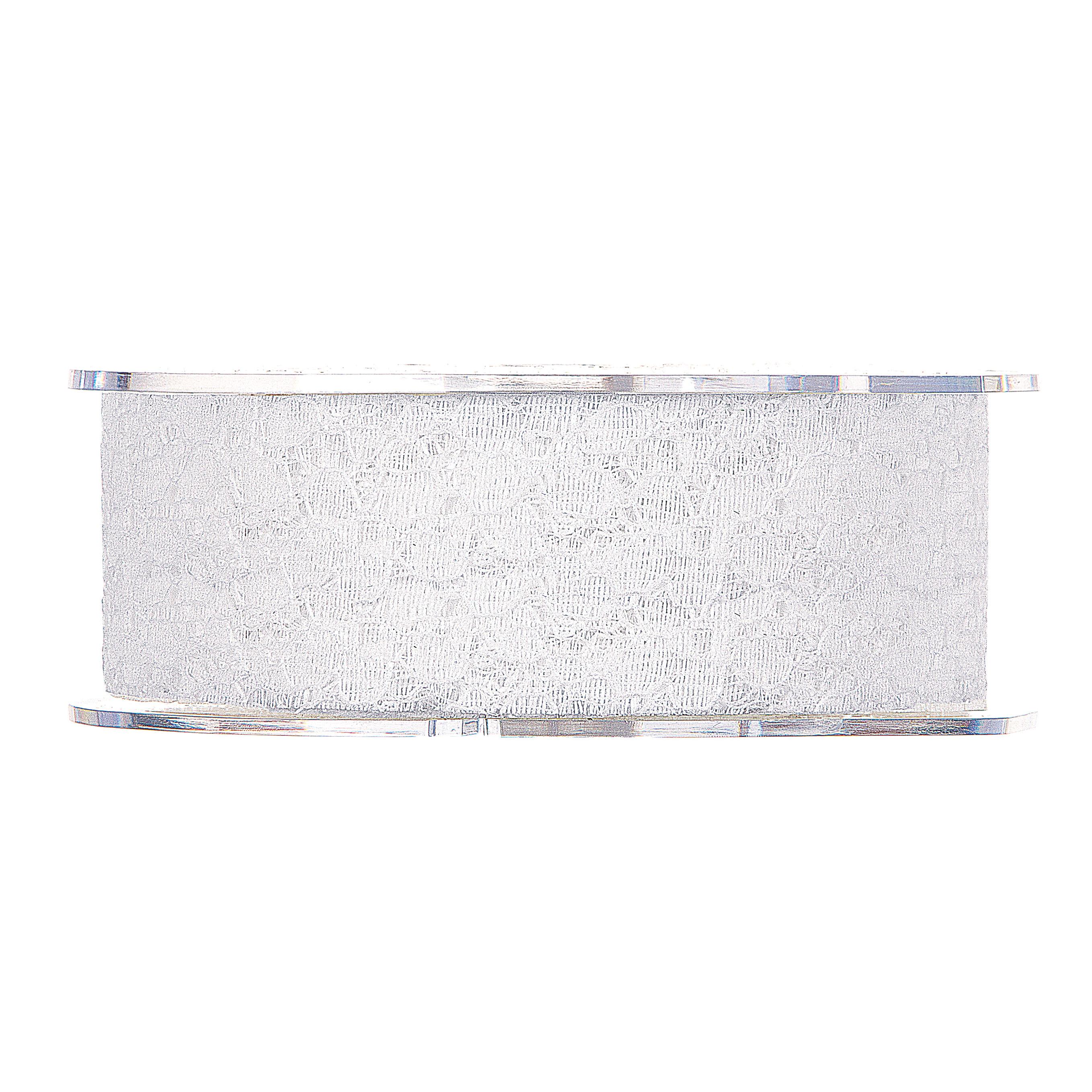 NASTRO FLOWER LACE 38MM. X10MT. BIANCO