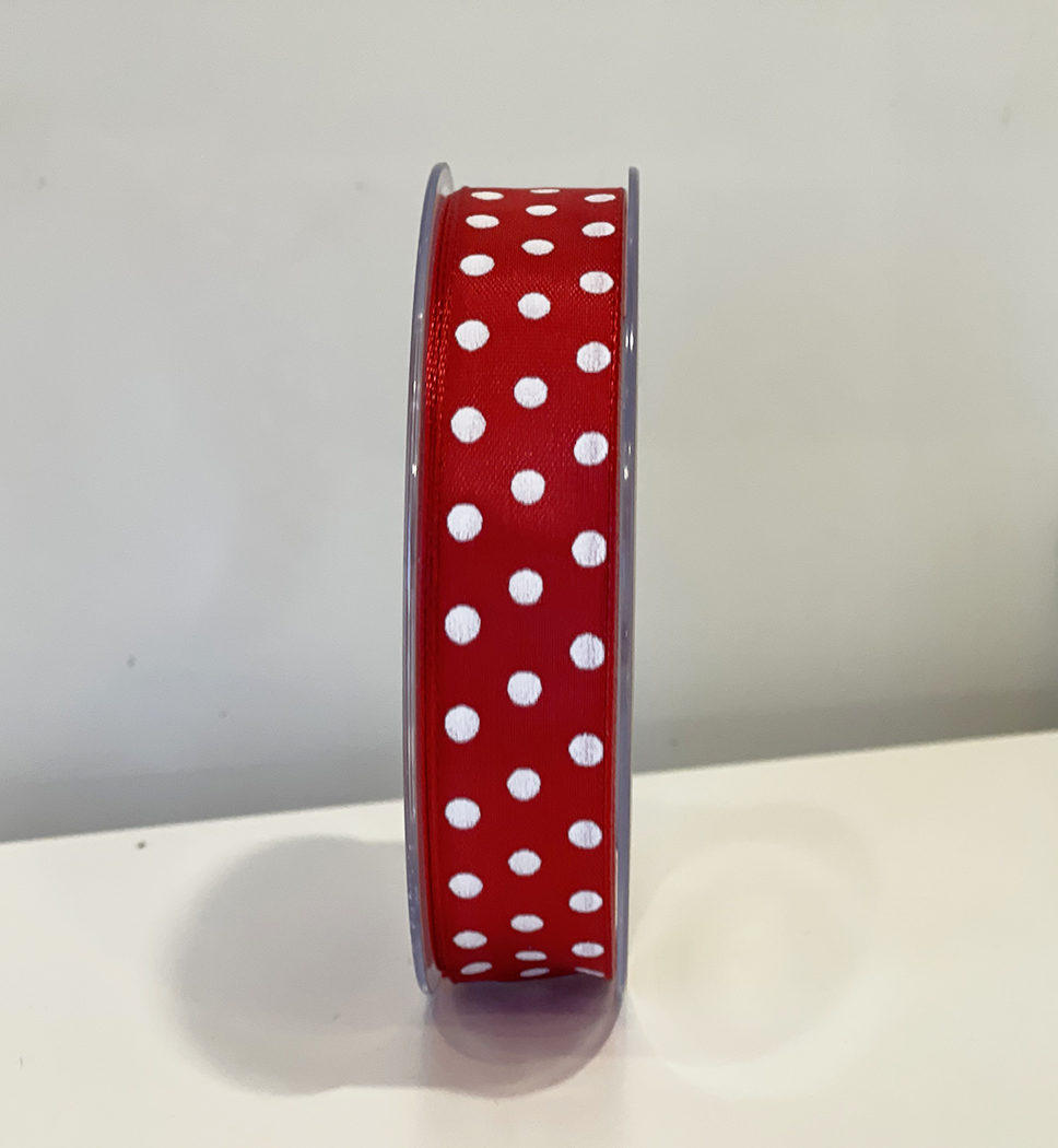NASTRO PUNKTE 25MM. 20MT. ROT