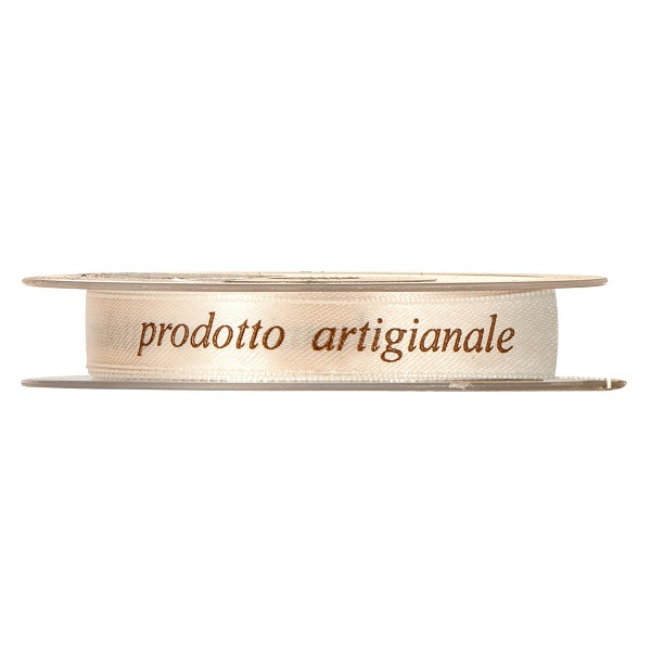 NASTRO PROD.ARTIG. RASO 12MM.25MT. CREMA