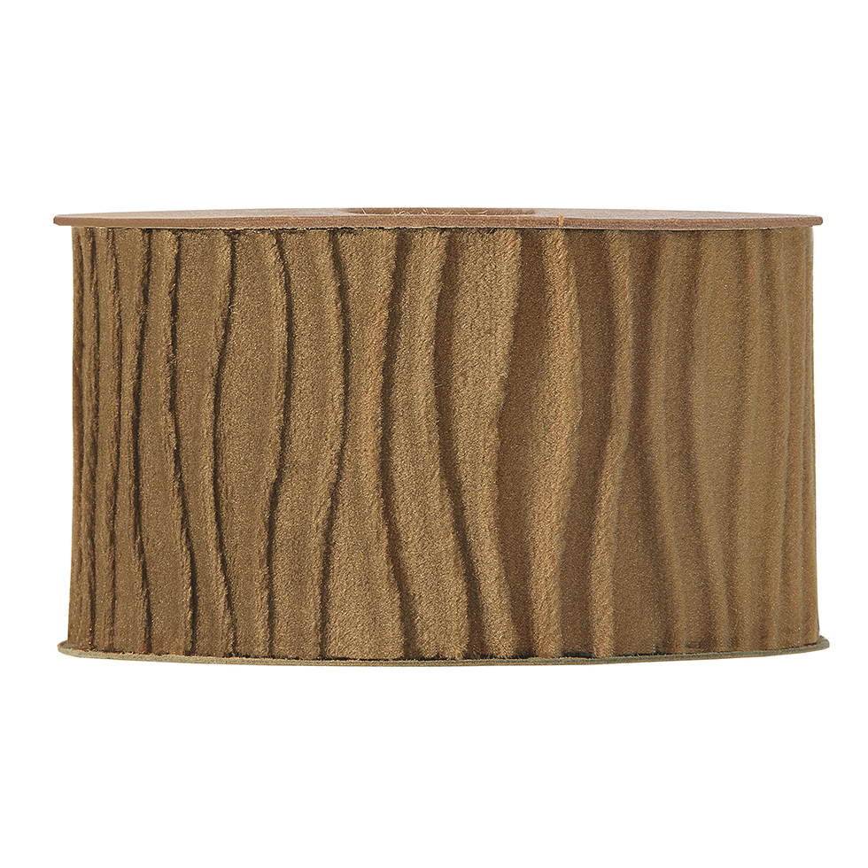 NASTRO VELVET WAVES 63MM 10MT CAPPUC.