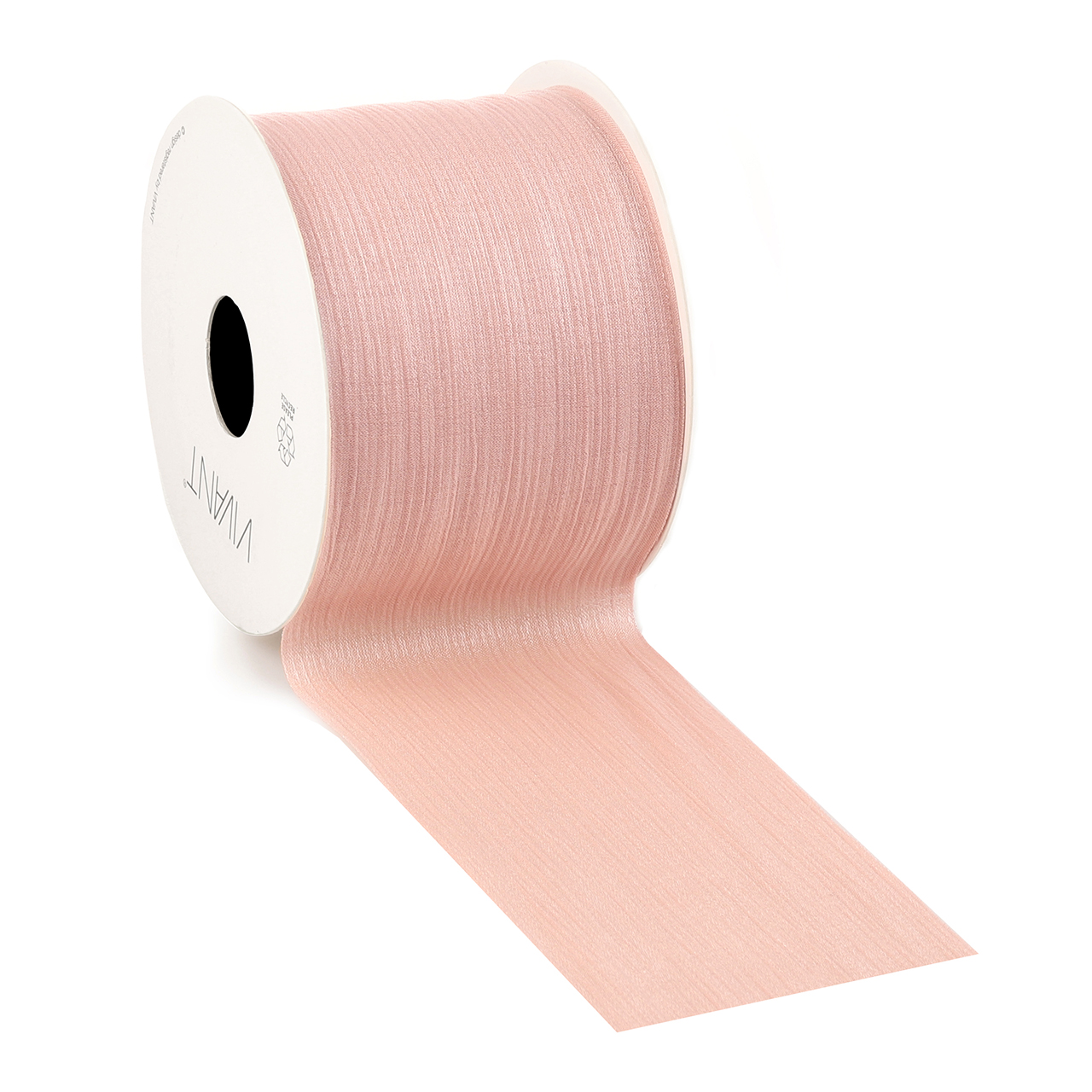 NASTRO PLEAT 70MM. 10MT. MARBLE ROSE