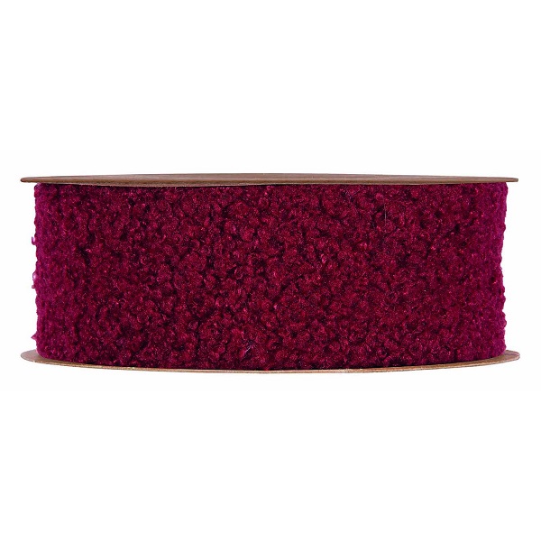 NASTRO TEDDY BEAR 38MM. 10MT. BORDO