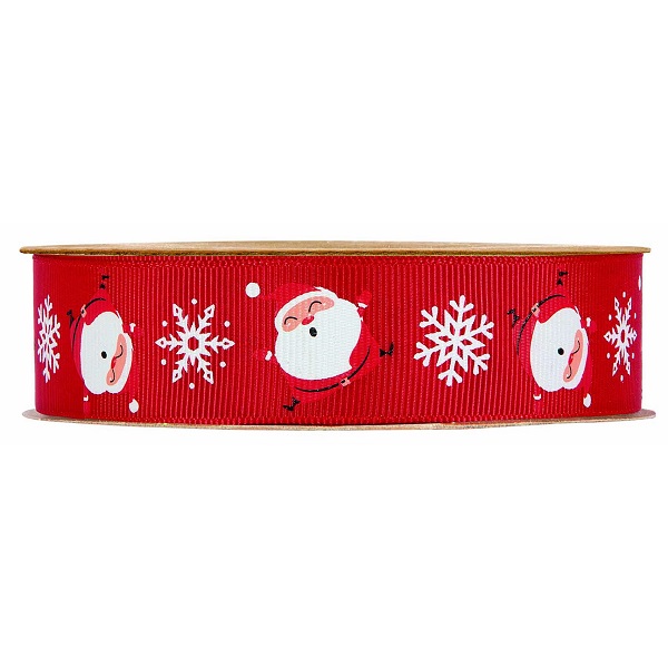 NASTRO SANTAS 25MM. 15MT. RED