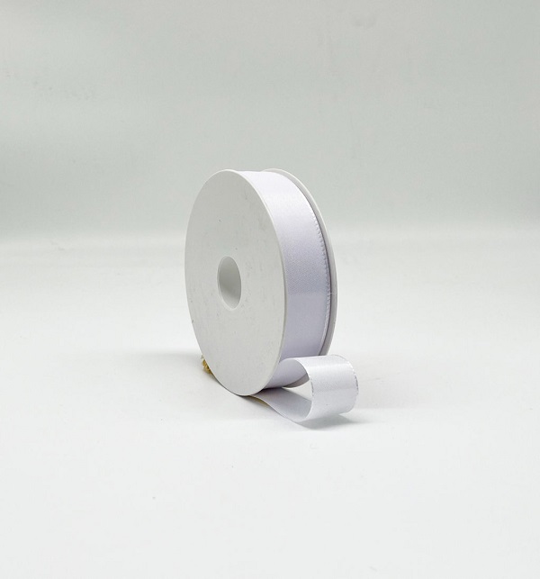 NASTRO TAFFETAS 25MM. 50MT. BIANCO
