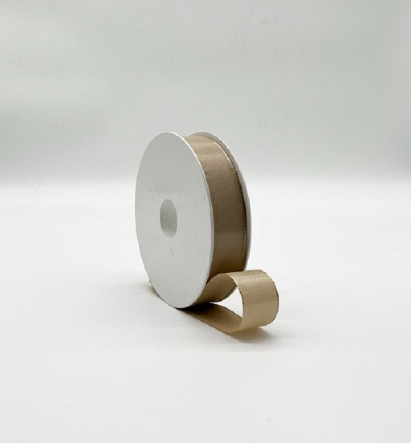 NASTRO TAFFETAS 25MM. 50MT. TORTORA