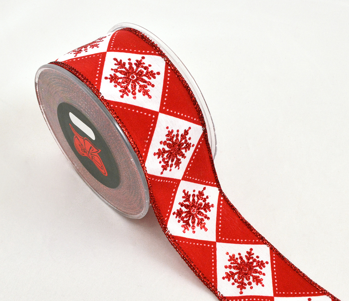 NASTRO C/ROMBI 5CM. X9MT. ROSSO