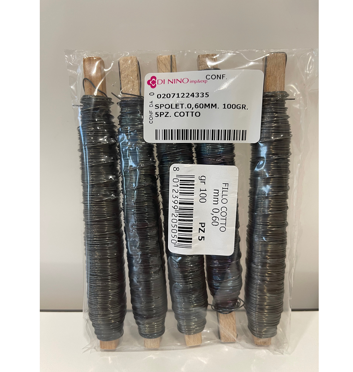 SPOLETTE 0,60MM. 100GR. X5PZ. COTTO
