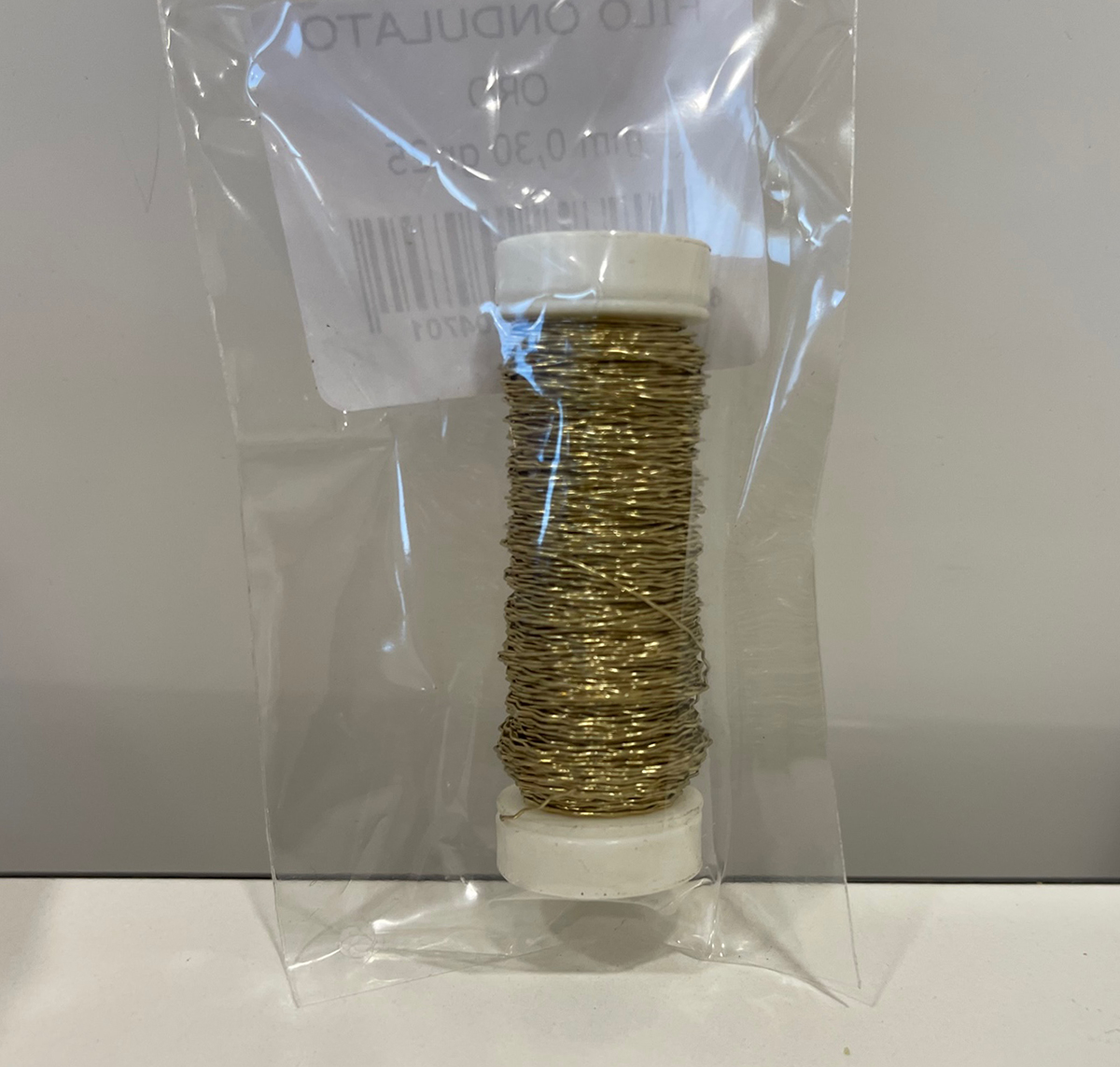 FILO ONDULATO 030MM. 25GR.ORO