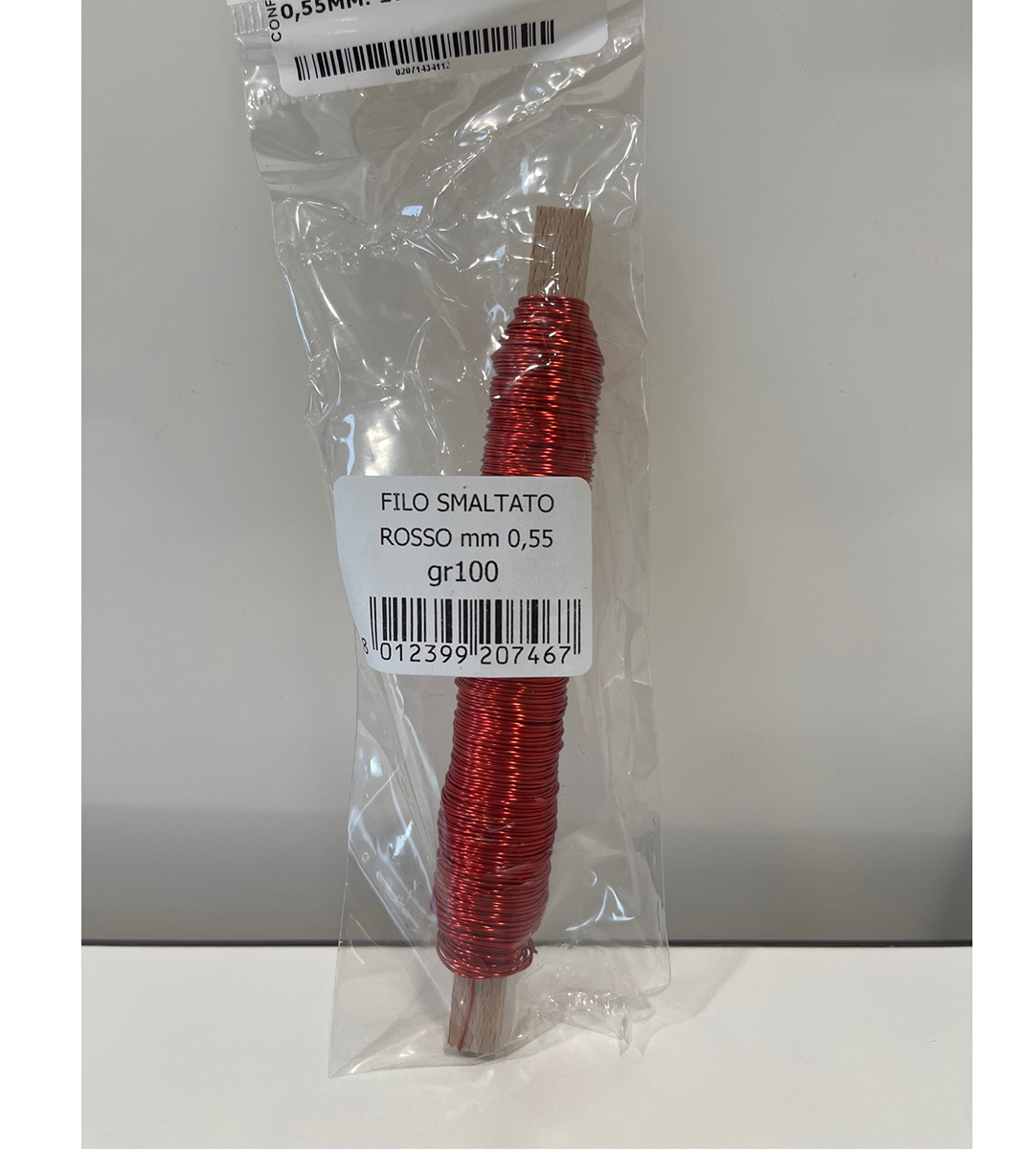 SPOL.RAME LACC. 0,55MM. 100GR.ROSSO