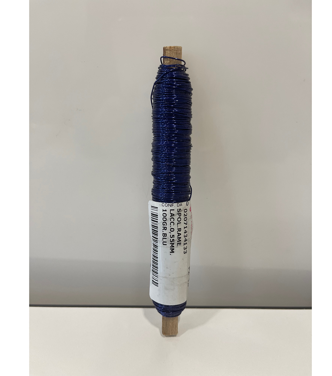SPOL.RAME LACC. 0,55MM. 100GR.BLU