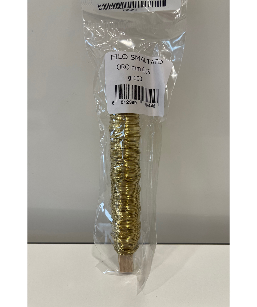SPOL.RAME LACC. 0,55MM. 100GR.ORO