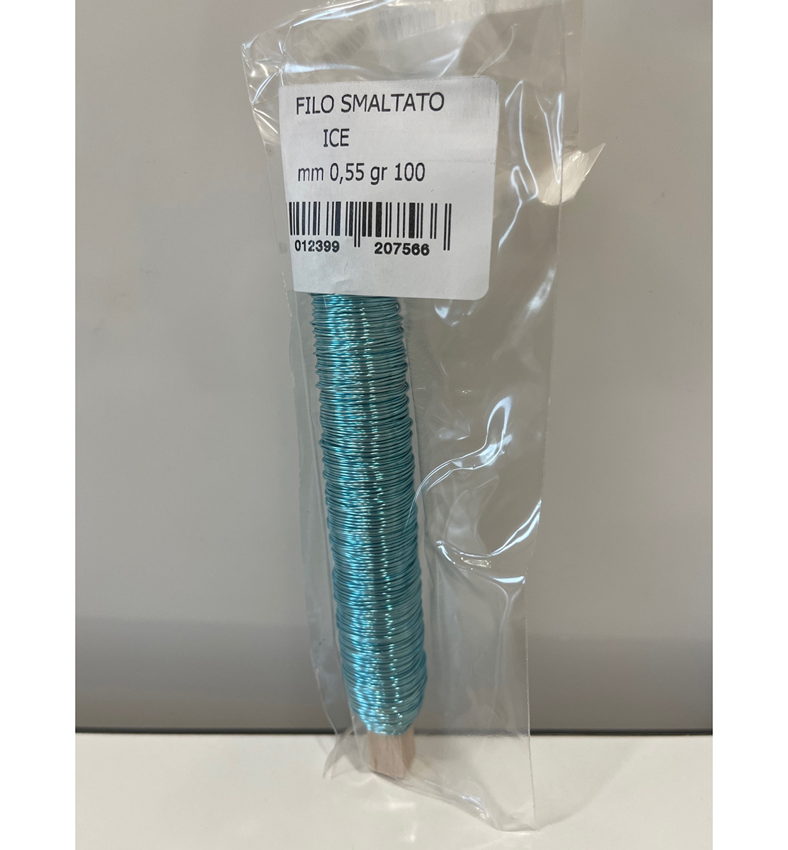 SPOL.RAME LACC. 0,55MM. 100GR.ICE BLU