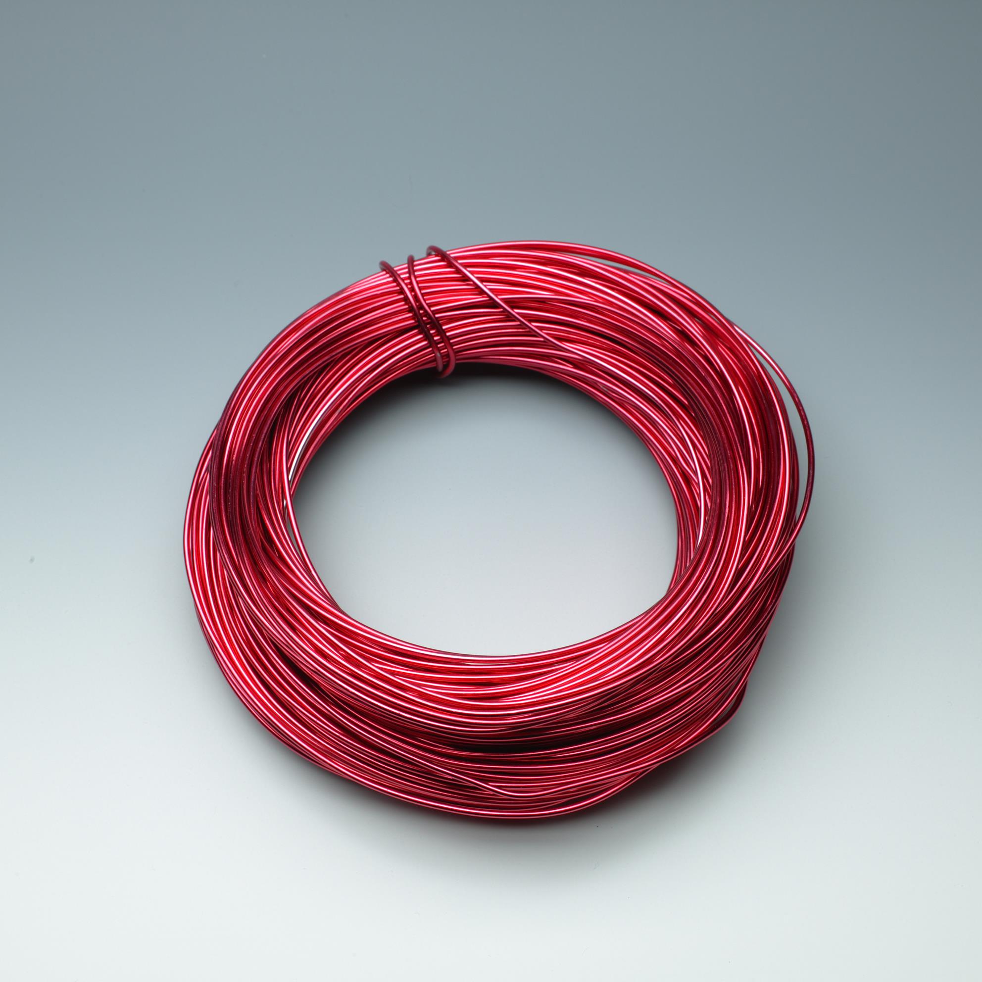 ALLUMINIO 2MM.100GR. 12MT.ROSSO