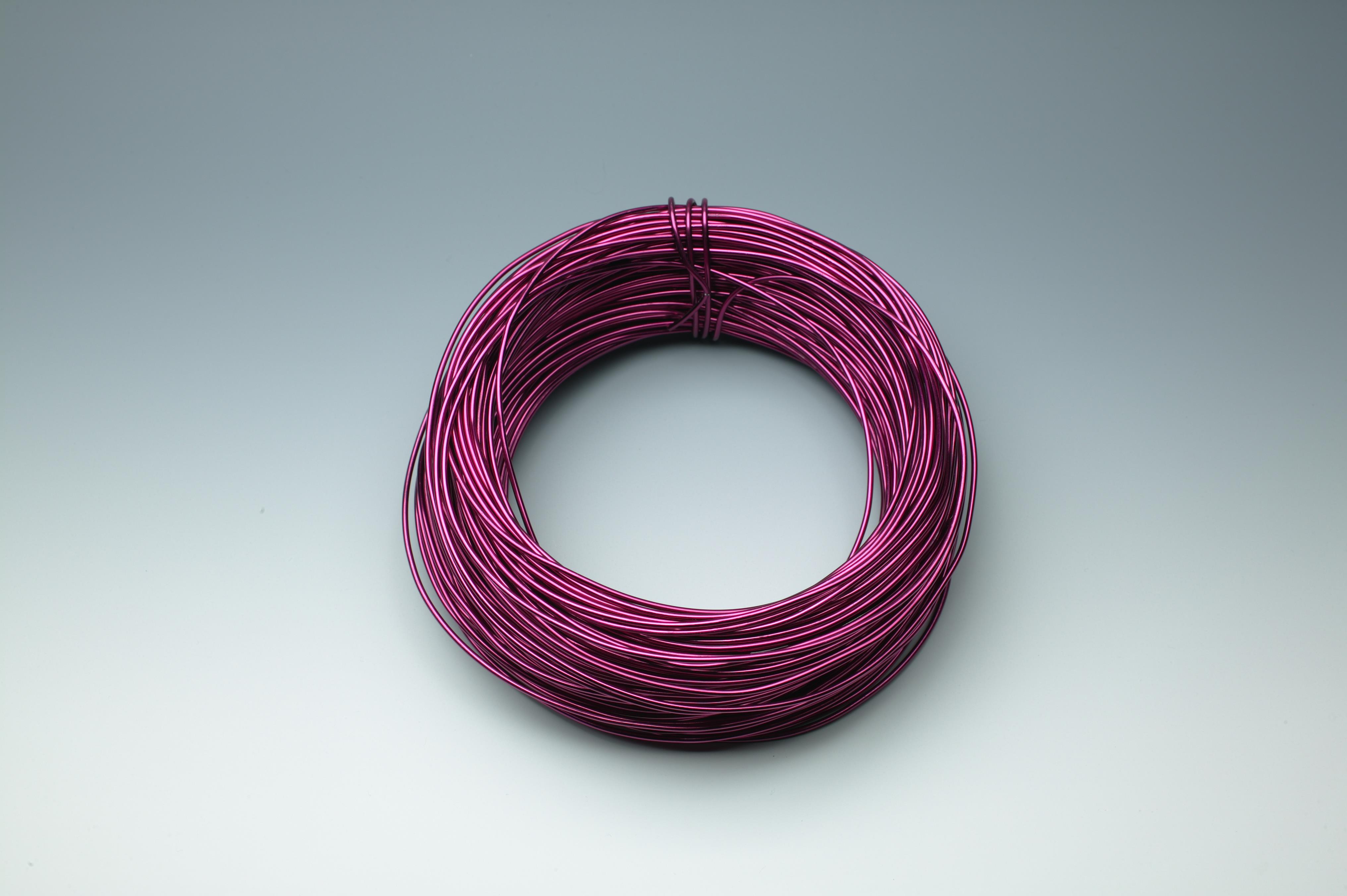 ALLUMINIO 2MM.100GR. 12MT.FUCSIA