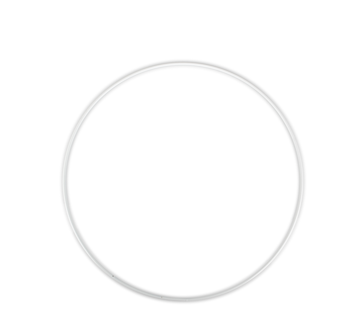 ANELLO MET. 5PZ. D25CM. BIANCO