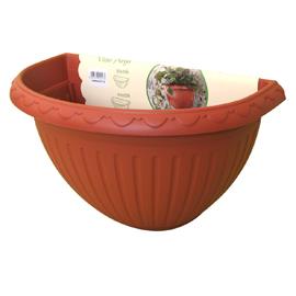 VASO ARGO CM.30X18H. TERRACOTTA