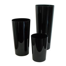 VASO DECOR D20 H48CM. LARGE NERO