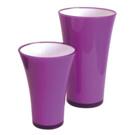 VASO CRISTAL H20,4 D14,6 LILLA