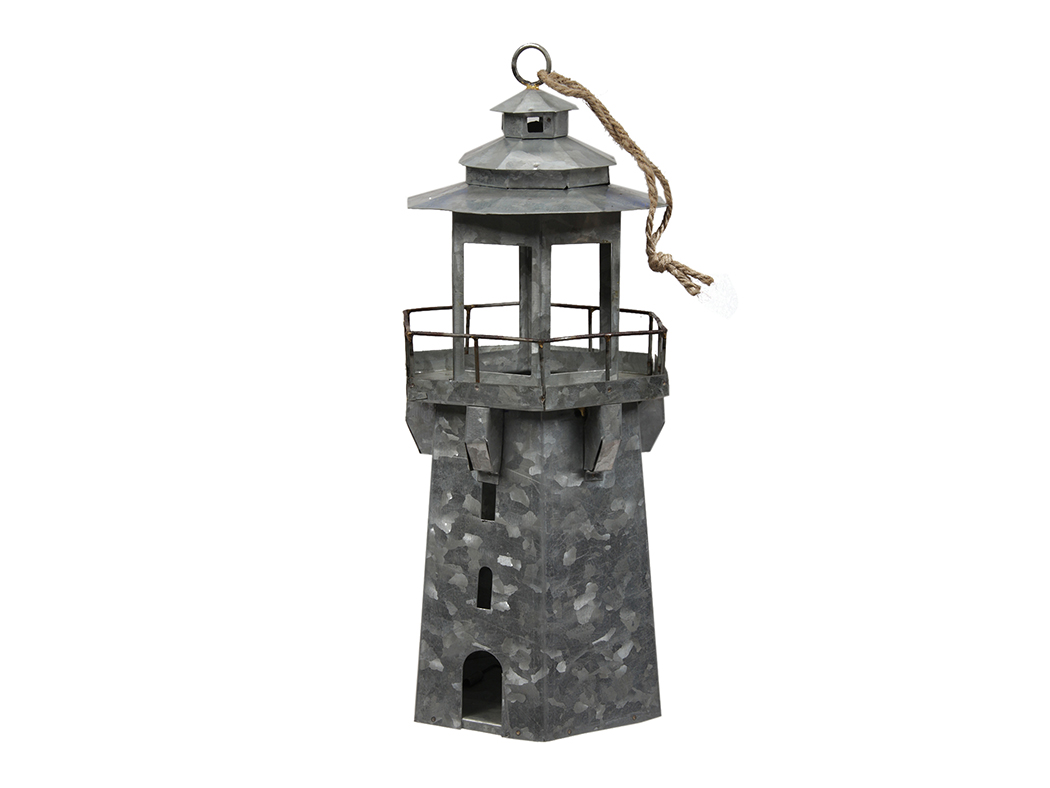 FARO METAL H33CM. GRIGIO