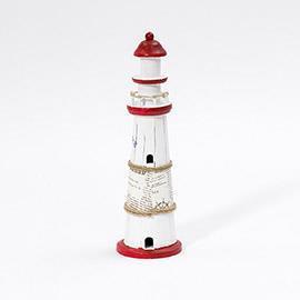 LIGHT HOUSE H40 D11,5CM. RED