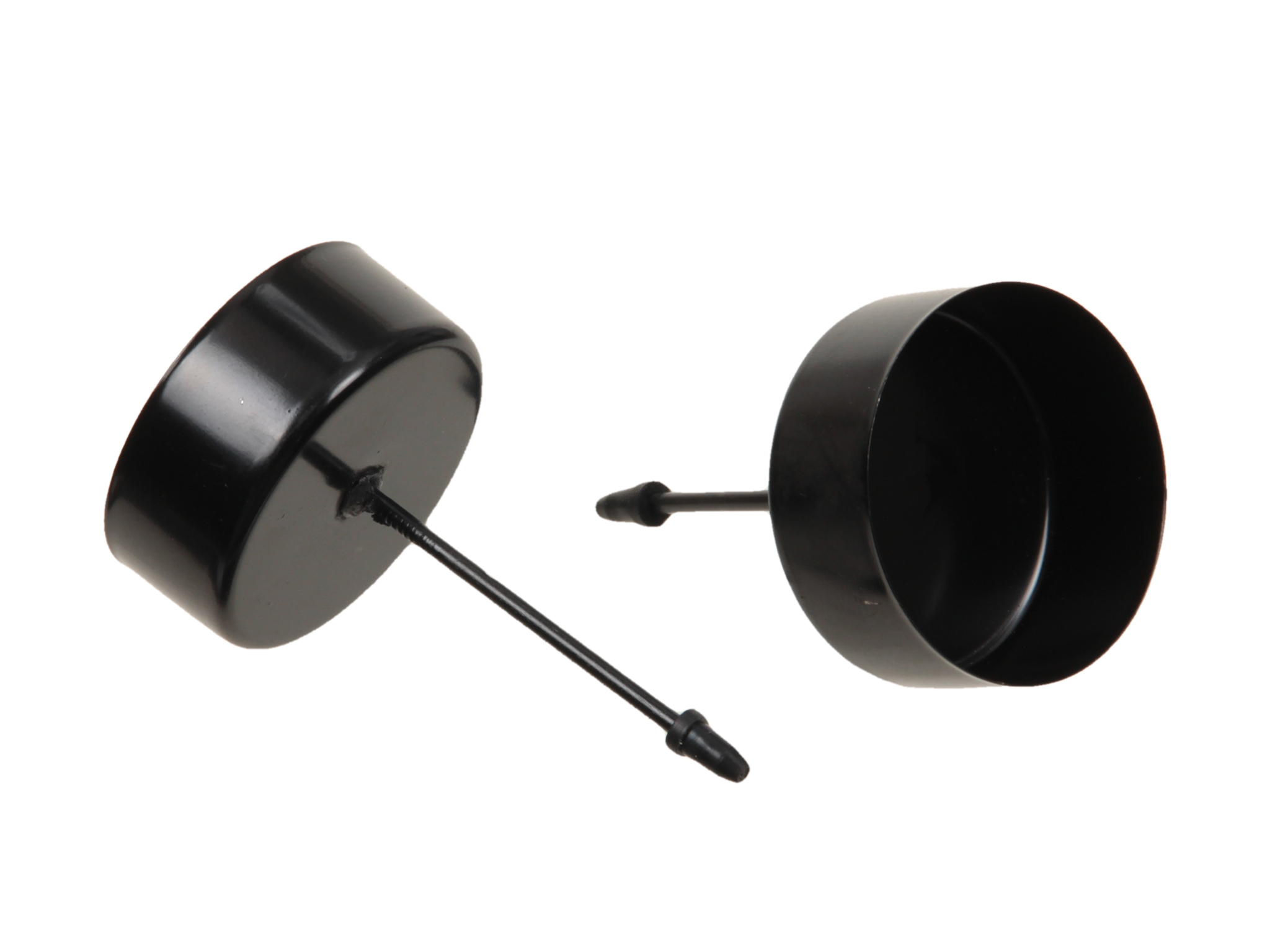 PORTACANDELE 4PZ. D.42MM BLACK