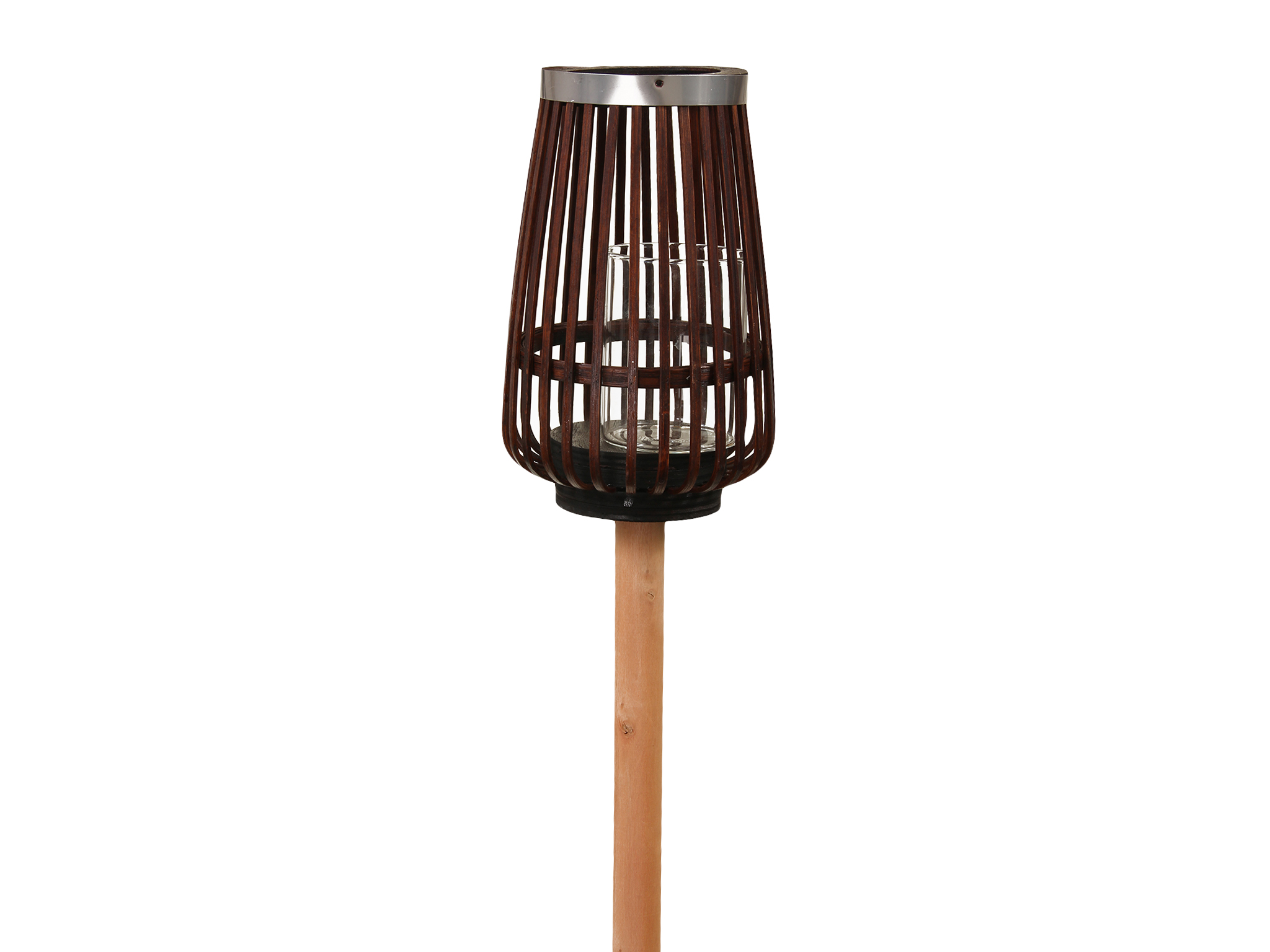 LANTERNA BAMBOO C/STICK D13 H115CM. MARR.