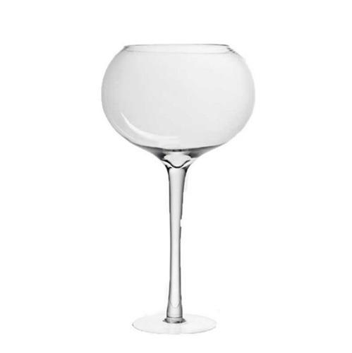 VASO GLOBO C/PIEDE D36 H80CM.