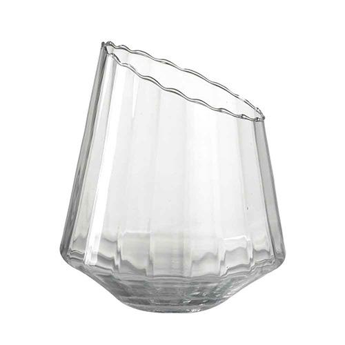 VASO OBLIQUO H27 D23CM. OPTICO