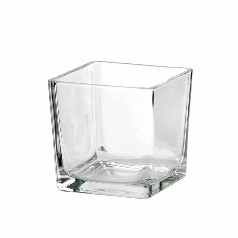 CUBO VETRO H14 D14X14CM.