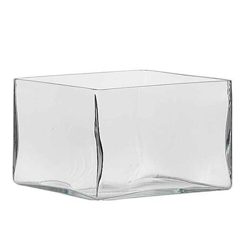 CUBO VETRO H25 25X25CM.
